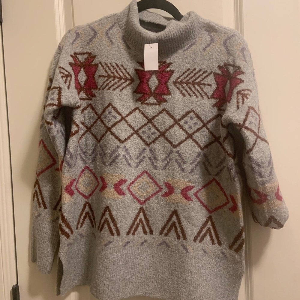 Lou & Grey Fair Isle Tunic Sweater